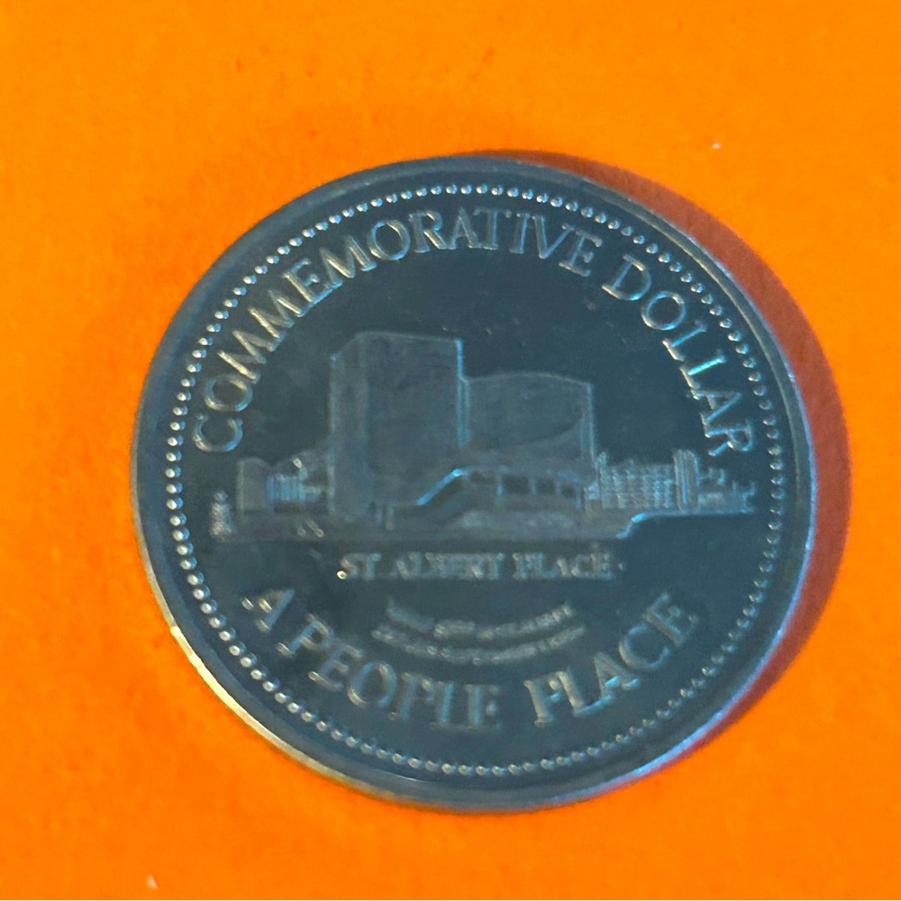 St. Albert Community Commemorative Coin - Vintage -1984